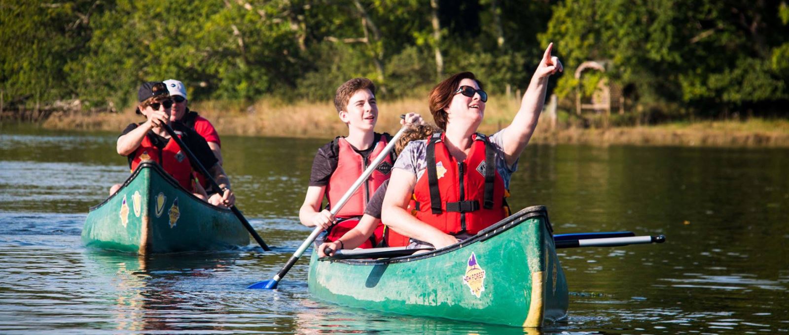 Canoeing on the Beaulieu River with New Forest Activities